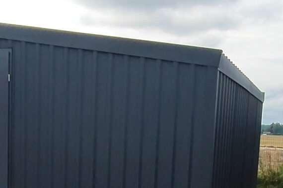 Pagal užsakymą gaminama vėjalentė iš skardos